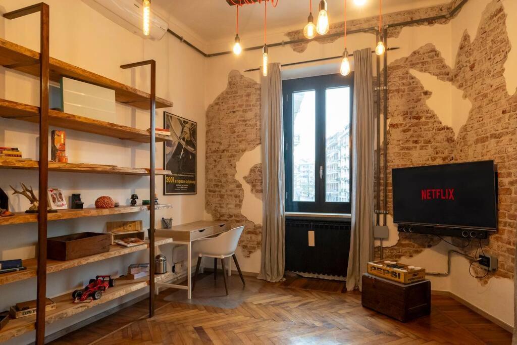 Torino Centro E Musei - Autentico Appartamento Urbano Esterno foto